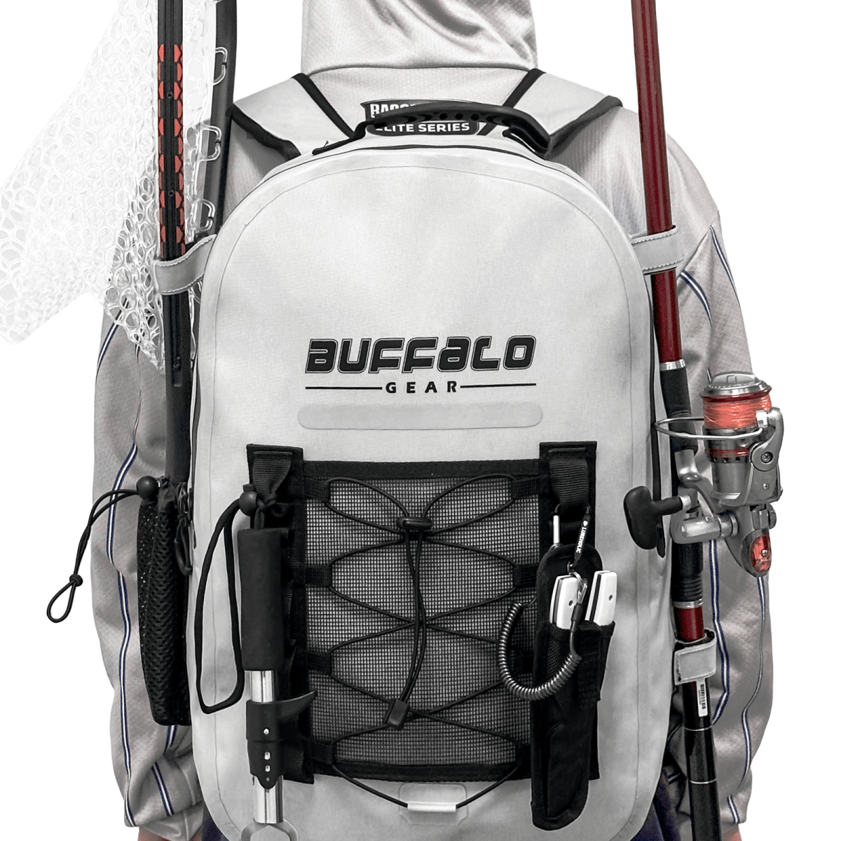 27QT Waterproof Fishing Backpack with Rod Holder - Get Tight Gear