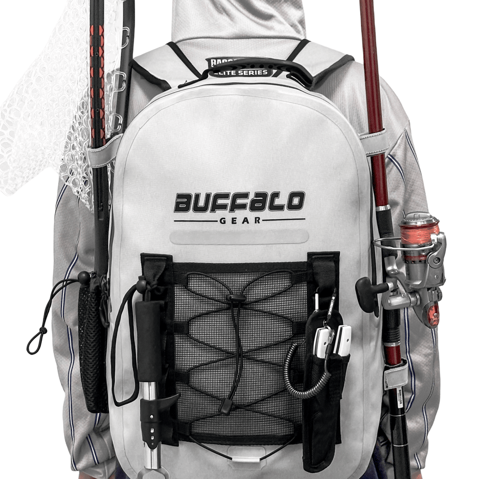 27QT Waterproof Fishing Backpack with Rod Holder - Get Tight Gear