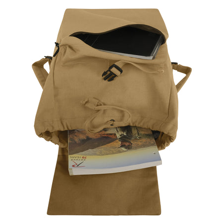 Rothco Canvas Daypack Coyote Brown