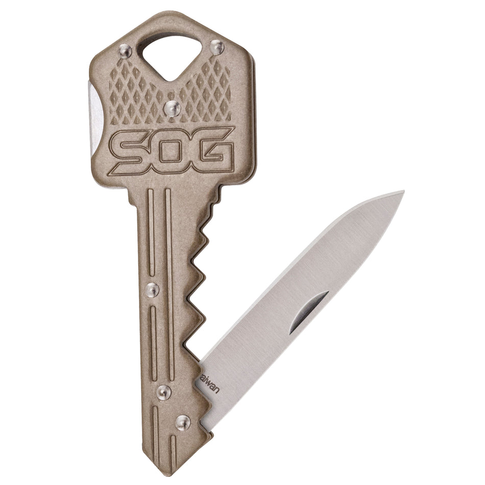 SOG KEY KNIFE BRASS 1.5
