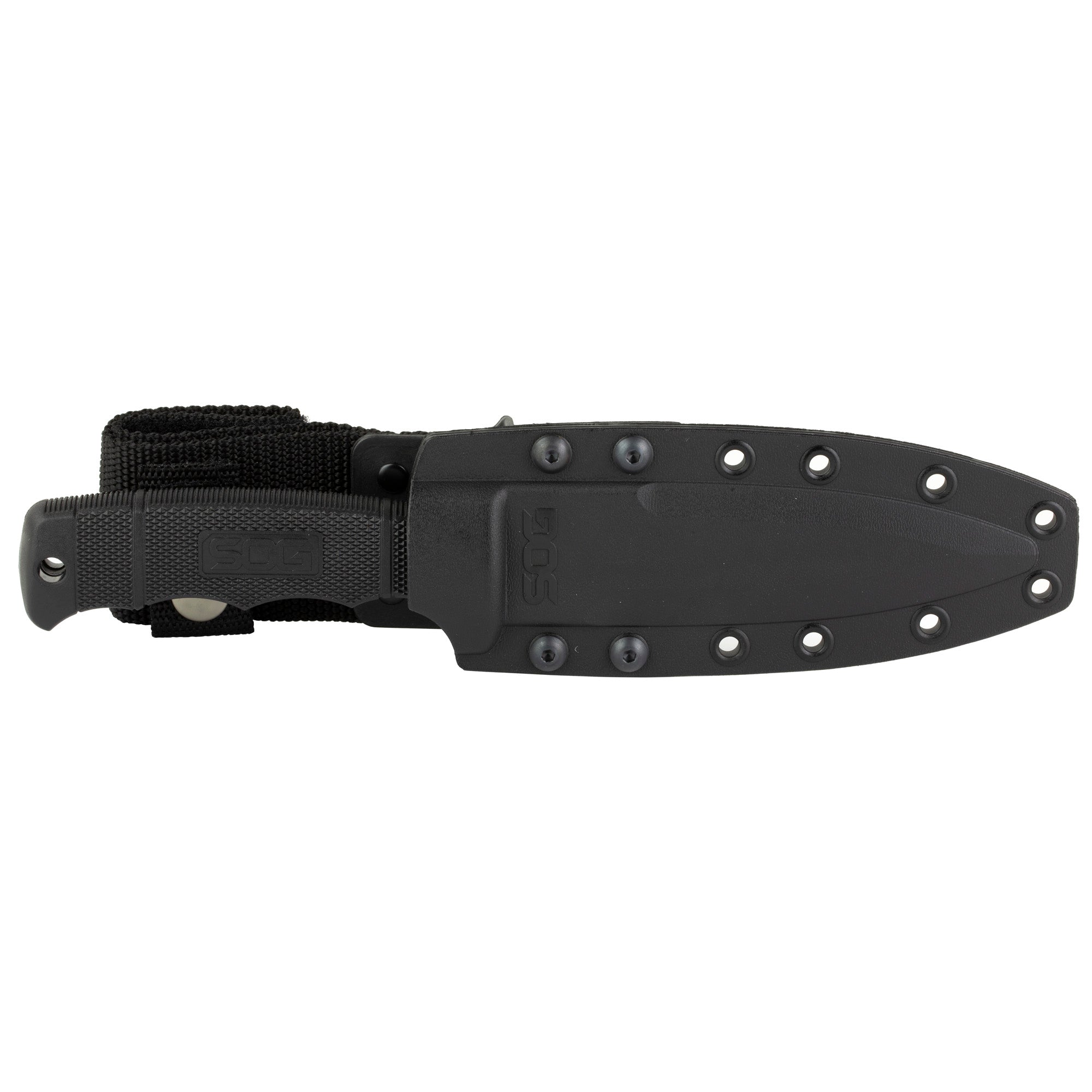 SOG SEAL PUP BLK 4.75 KYDEX W/STH