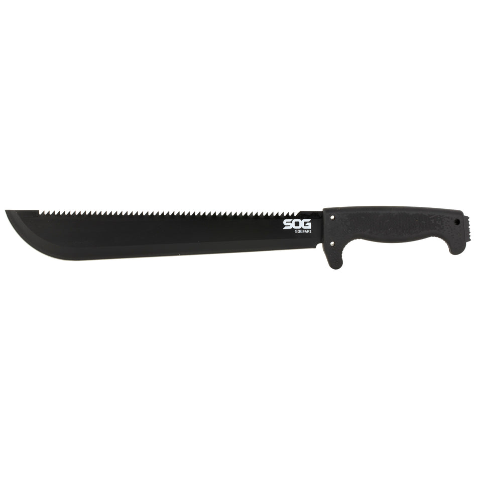 SOG SOGFARI MACHETE BLACK 13 W/STH