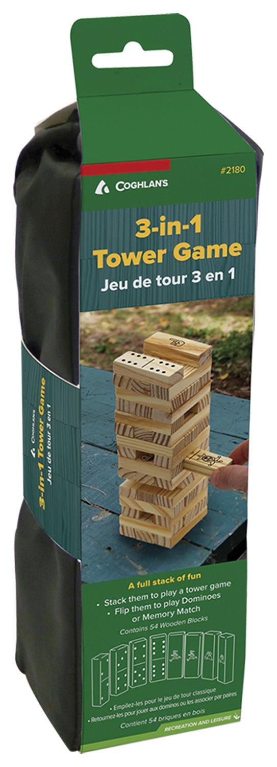 3 In 1 Tower Game - Get Tight Gear