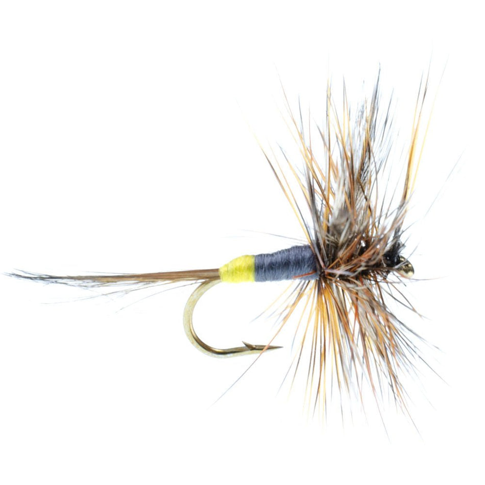 3 Pack Adams Female Classic Dry Fly - Hook Size 14 - Get Tight Gear
