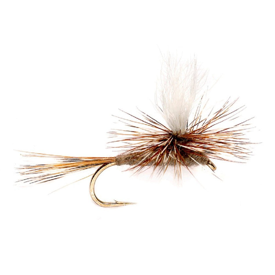 3 Pack Adams Parachute Classic Dry Fly - Hook Size 12 - Get Tight Gear