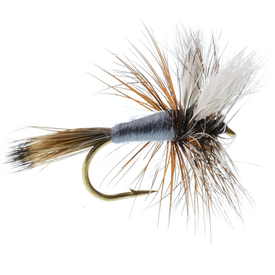 3 Pack Adams Wulff Classic Dry Fly - Hook Size 12 - Get Tight Gear