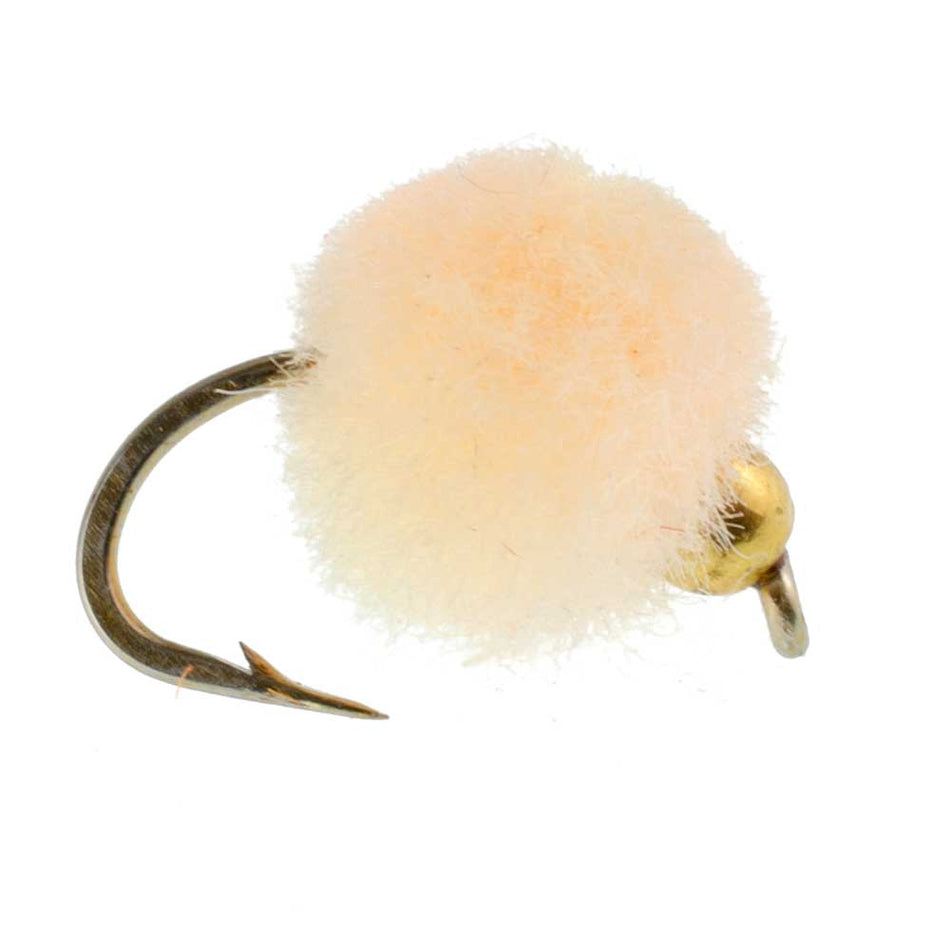 3 Pack Bead Head Oregon Cheese Egg Fly Fishing Flies - Hook Size 16 - Get Tight Gear