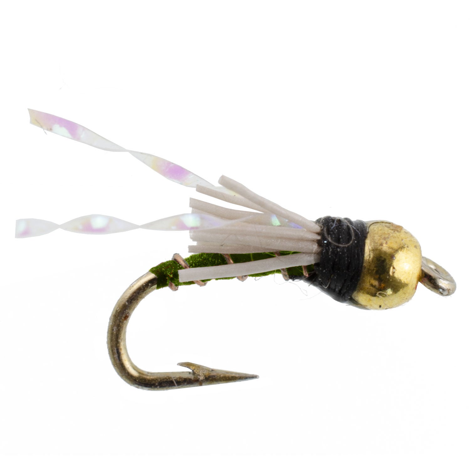 3 Pack Beadhead Olive 3 Dollar Dip Serendipity Wet Fly Fishing Flies - Hook Size 18 - Get Tight Gear