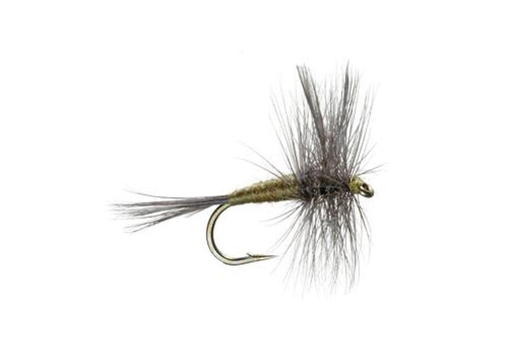 3 Pack Blue Wing Olive BWO Classic Dry Fly - Hook Size 16 - Get Tight Gear