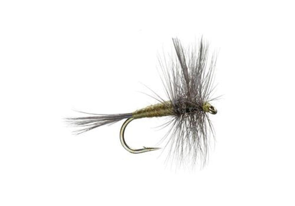 3 Pack Blue Wing Olive BWO Classic Dry Fly - Hook Size 20 - Get Tight Gear