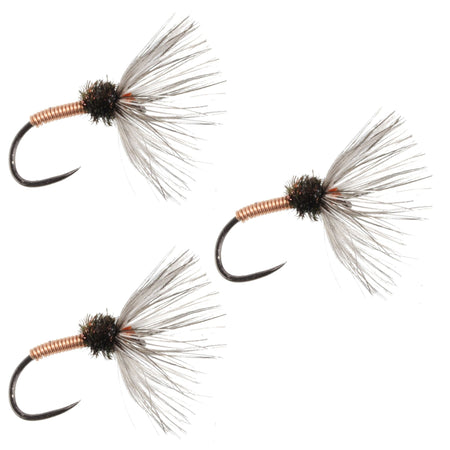3 Pack Copper Sakasa Kebari - Tenkara Flies - Size 12 - Get Tight Gear