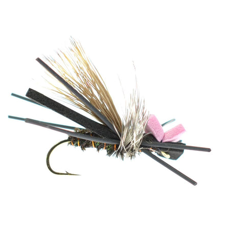 3 Pack Gypsy King Hopper Foam Body Grasshopper Fly - Hook Size 10 - Get Tight Gear