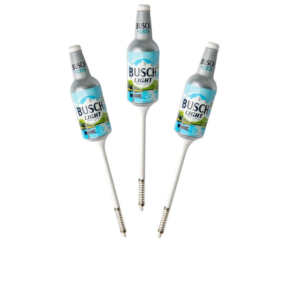 3 pcs Busch Light Fishing Bobbers - Premium Fishing Tackle - Get Tight Gear