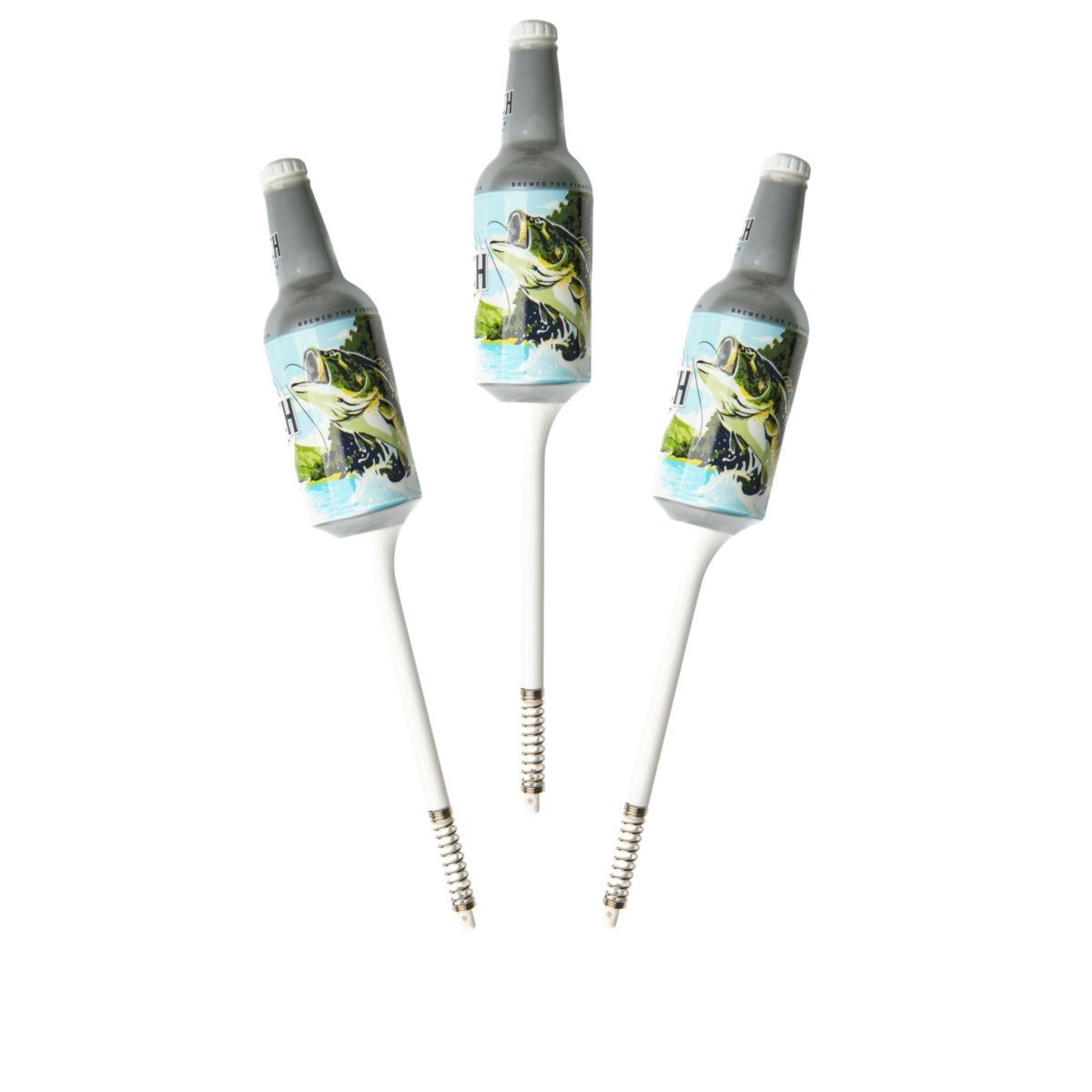 3 pcs Busch Light Fishing Bobbers - Premium Fishing Tackle - Get Tight Gear