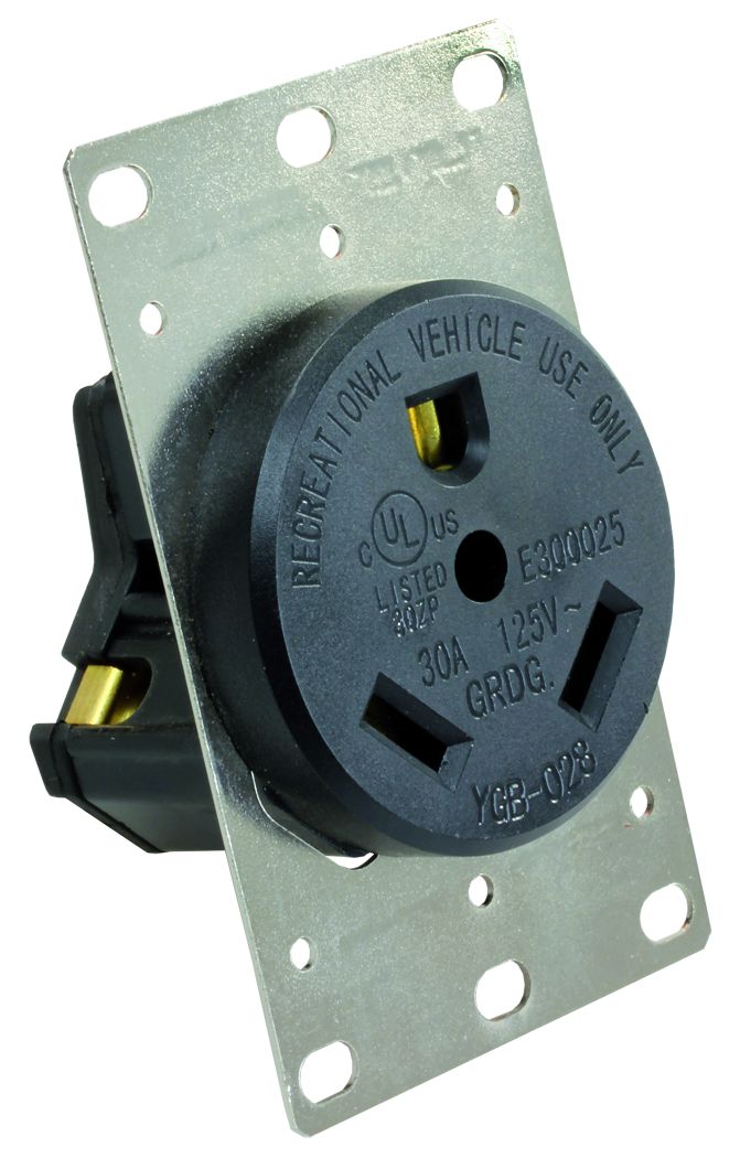 30 AMP A/C RECEPTACLE - Get Tight Gear