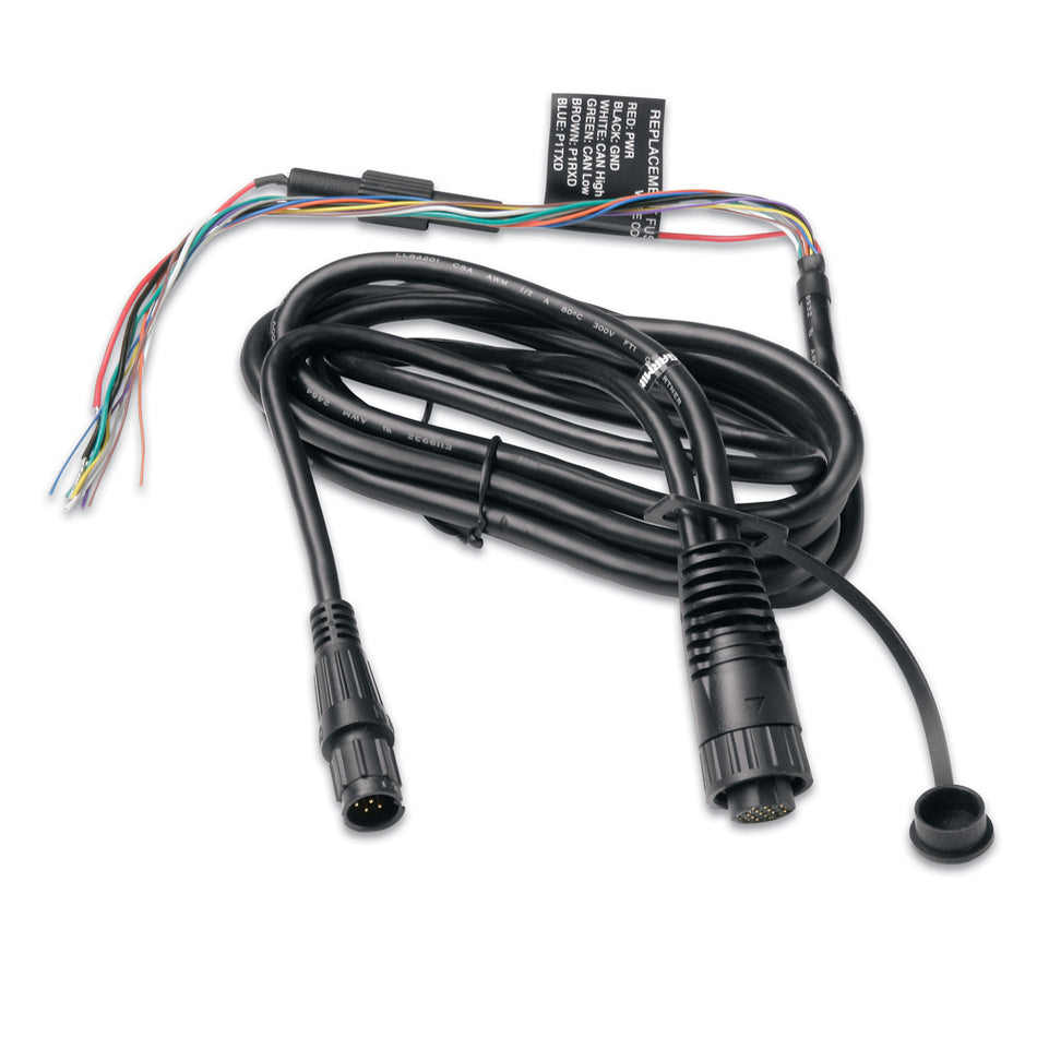Garmin Strom-/Datenkabel für Fishfiner 300C &amp; 400C &amp; GPSMAP 400 &amp; 500 Serie [010-10918-00]