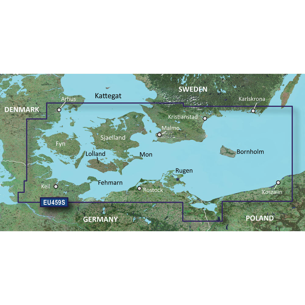 Garmin BlueChart g3 Vision HD - VEU459S - Arhs-Kiel-Koszalin - microSD/SD