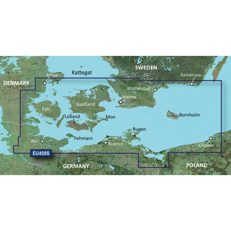 Garmin BlueChart g3 Vision HD - VEU459S - Arhs-Kiel-Koszalin - microSD/SD