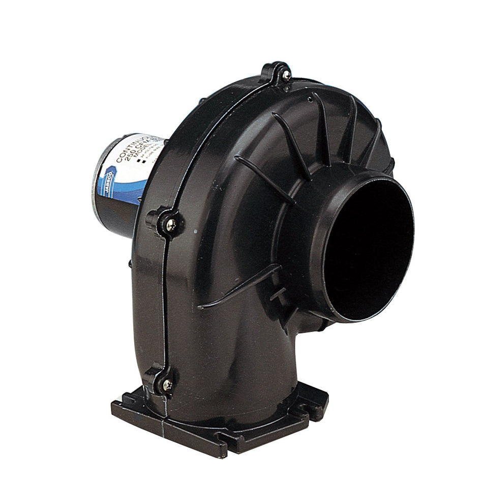 Soplador de alta resistencia Jabsco de 4" y 250 CFM con montaje en brida, 12 V [35760-0092]
