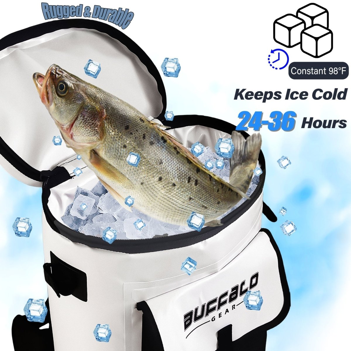 31QT Fish Cooler Backpack, Kill Backpack - Get Tight Gear