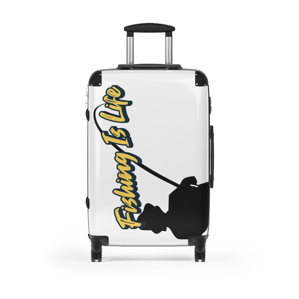 Fishing Is Life Carry-On Suitcase for Adventure Lovers