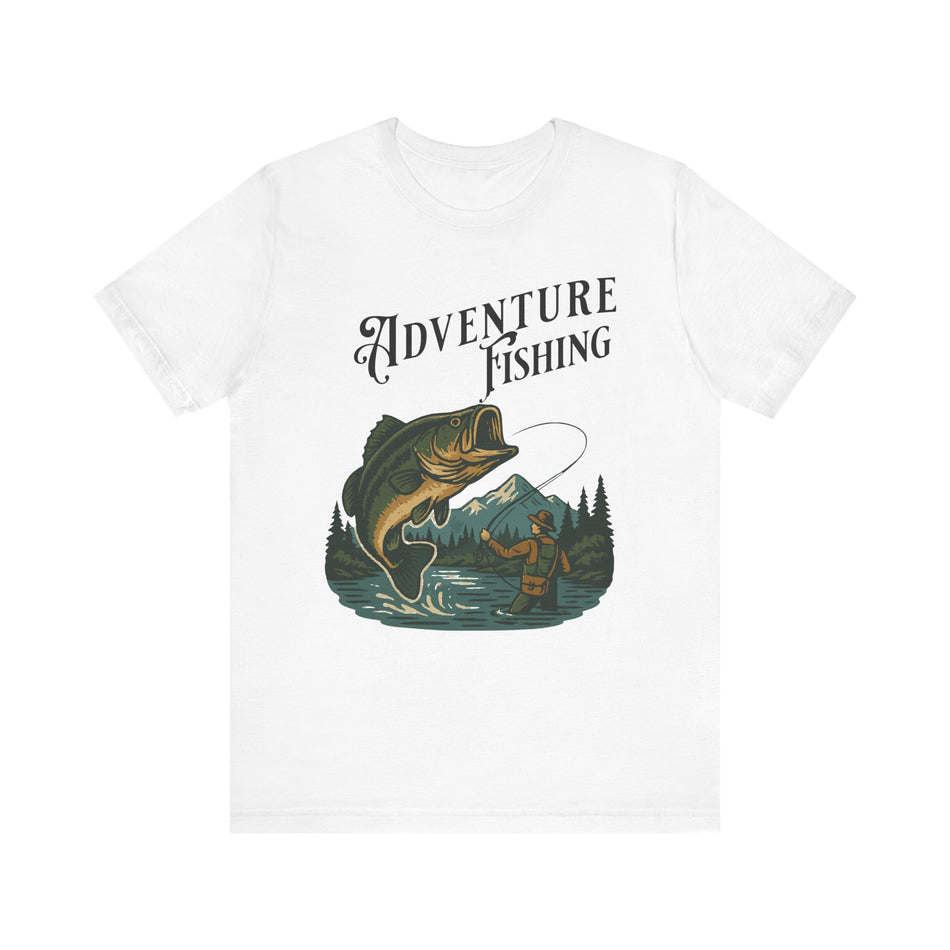 Adventure Fishing Unisex Jersey Tee - Perfect for Outdoor Enthusiasts