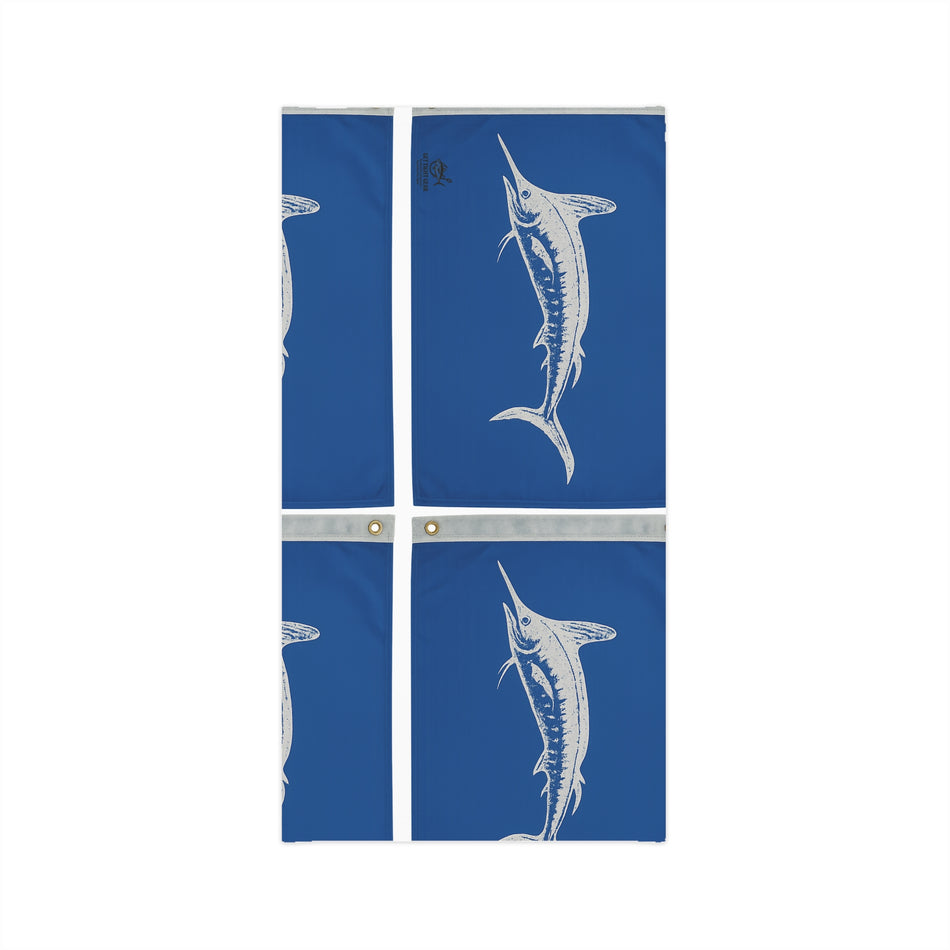 White Marlin Flag Stylish Midweight Neck Gaiter - Get Tight Gear