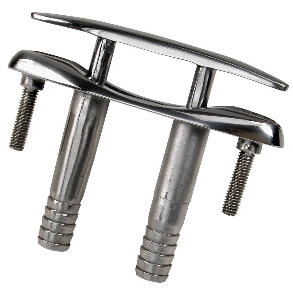 Whitecap E-Z Push Up Stainless Steel Cleat - 4-"