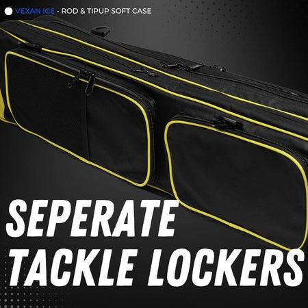 36.5" Ice Fishing Combo Rod Tackle Bag - Get Tight Gear