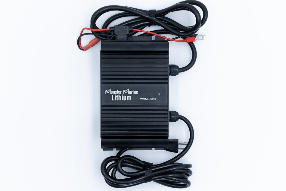 36v 10A Waterproof Lithium Battery Charger - Get Tight Gear