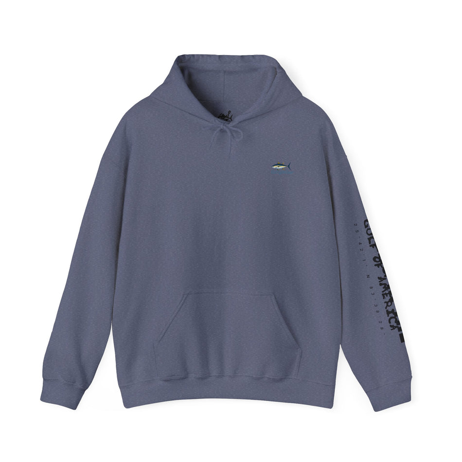 Fishing In The Gulf Hoodie - Unisex Heavy Blend Sweatshirt for Fishing Lovers