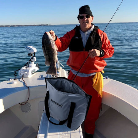 37QT Fish Cooler Bag With Flat Bottom - Get Tight Gear