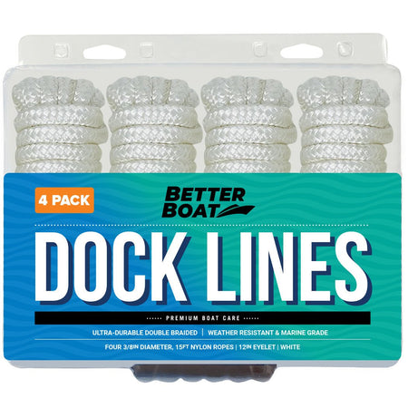 3/8" Dock Lines 15FT - Get Tight Gear