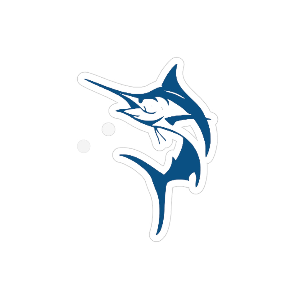 Get Tight Gear Marlin Outdoor Sticker - Die-Cut Marine Design for Fishing Enthusiasts