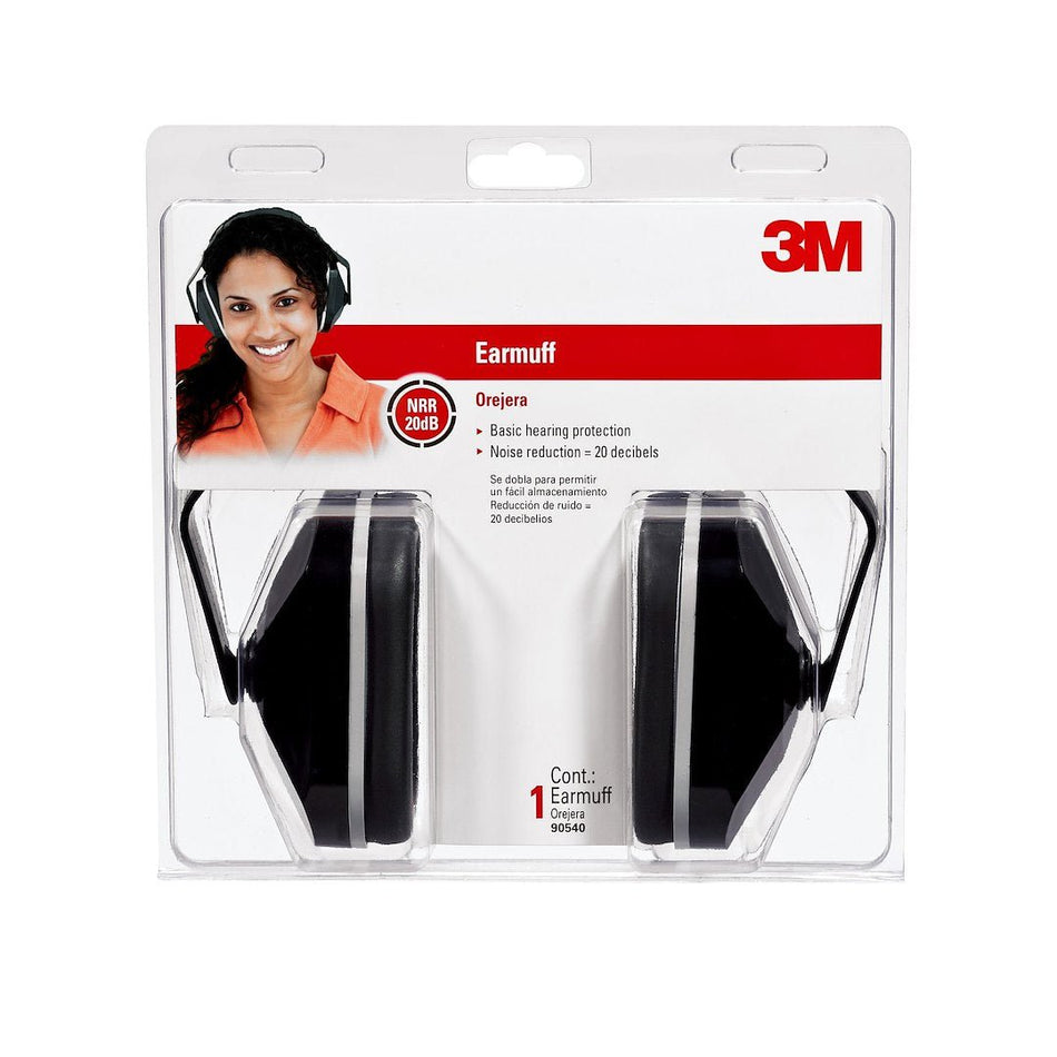 3M BASIC EARMUFF 90540 - 6C 6/CASE - Get Tight Gear