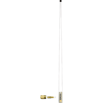 4' 4DB VHF ANTENNA WHITE - Get Tight Gear