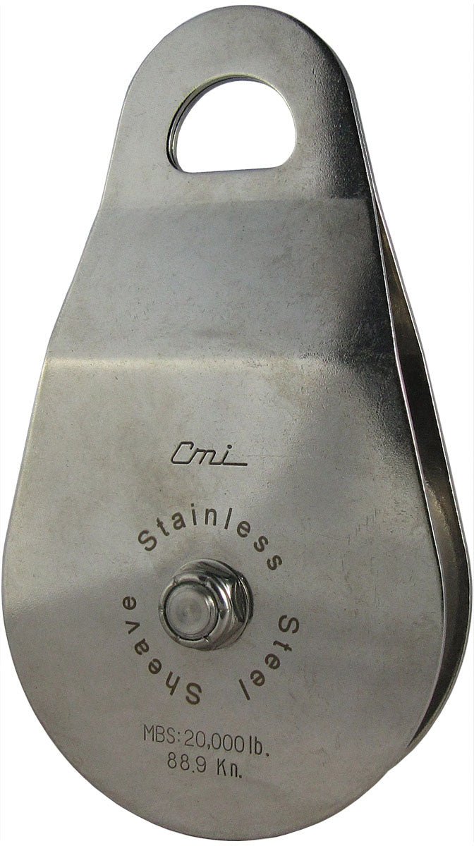 4" Pulley Ss Bushing/Sheave - Get Tight Gear