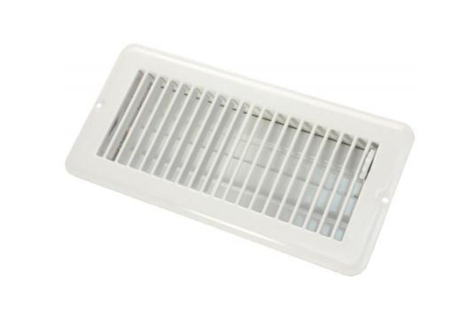 4 X 10 FLOOR REG.DMPR MET WHT - Get Tight Gear