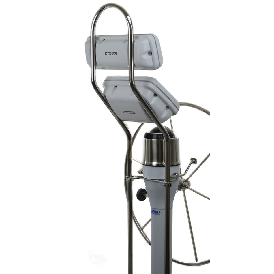 NavPod AG27 AngleGuard de 9,5" de ancho - Doble curvatura - Diámetro de 1" [AG27]