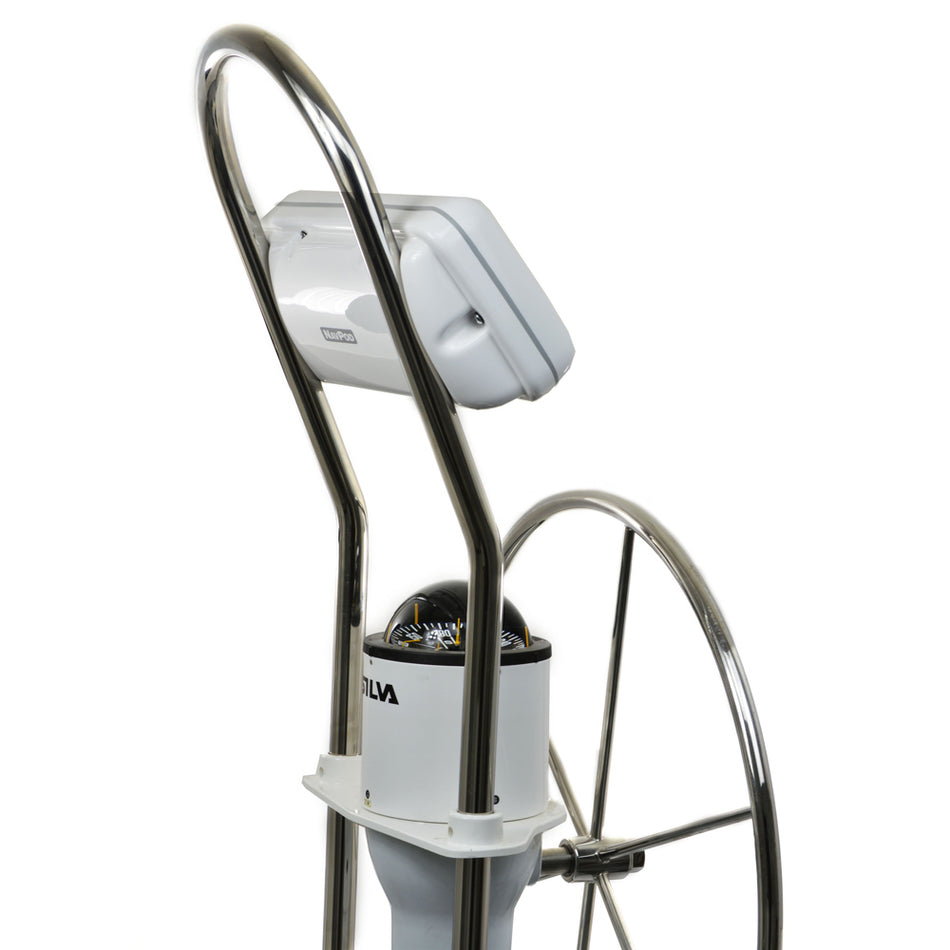 NavPod AG218 - Protector de ángulo ancho de 30 cm - Curva simple - Diámetro de 3,18 cm [AG218]