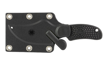 SPYDERCO ARK LTWT 2.56 BLK W/SHEATH