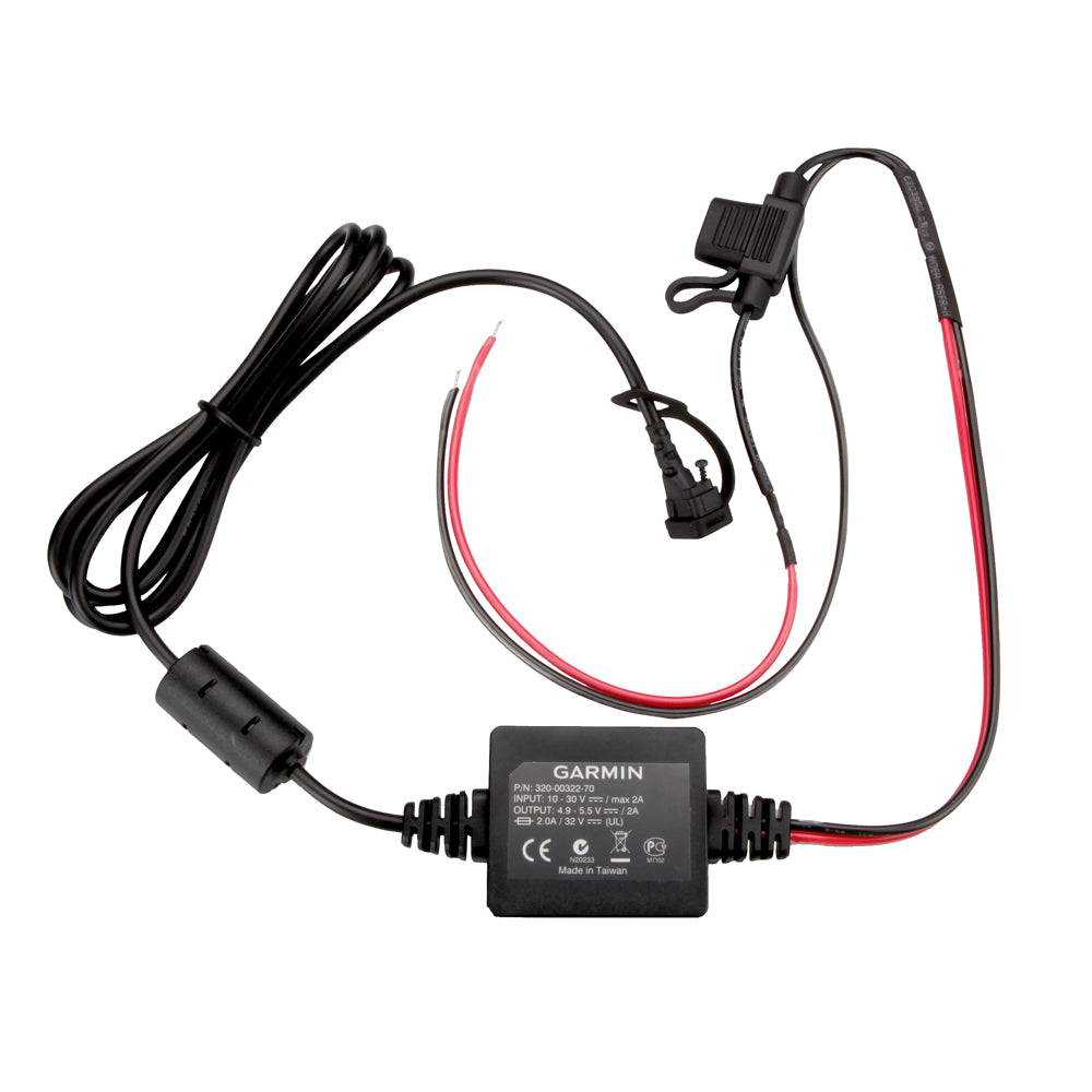 Garmin Motorcycle Power Cord f/zumo 350LM