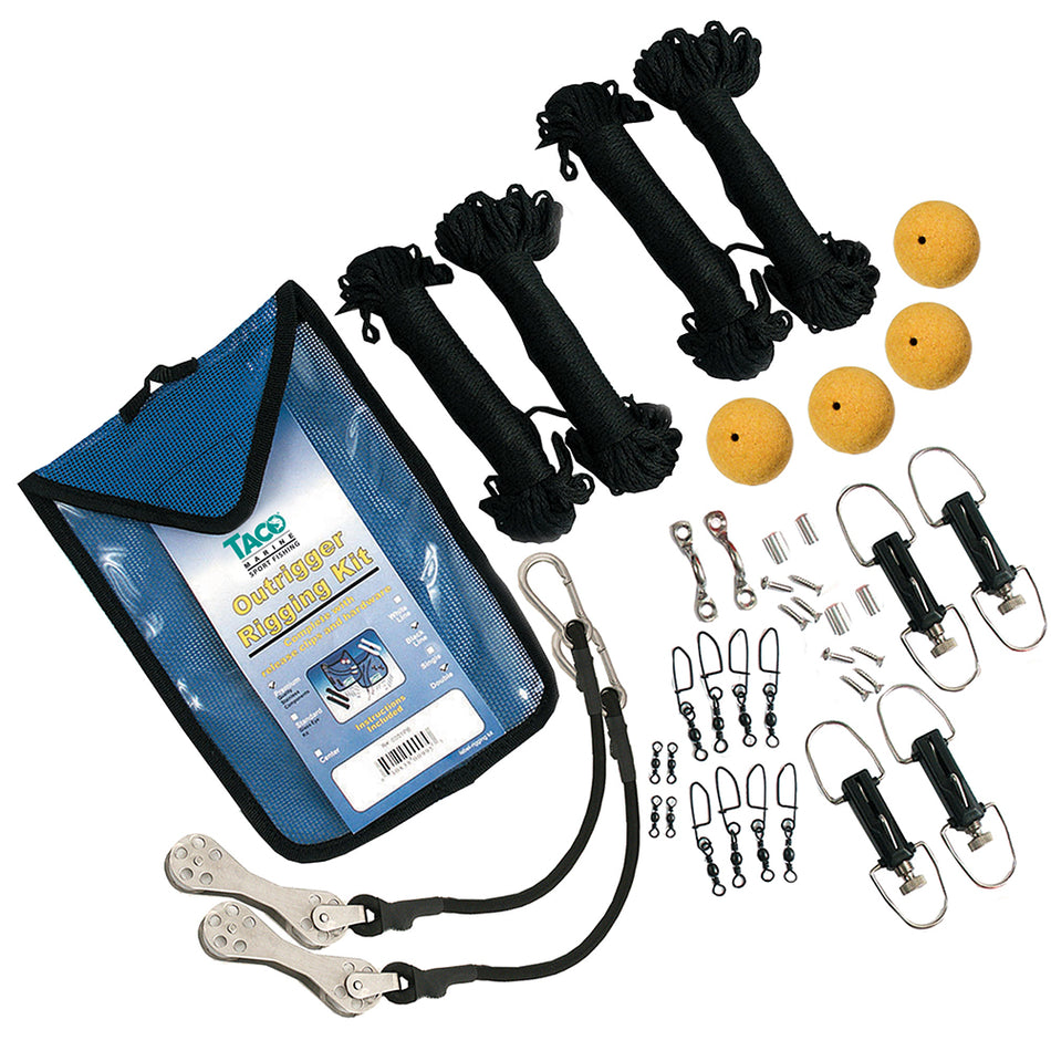 Kit de aparejo doble TACO Premium para dos aparejos en dos postes [RK-0002PB]