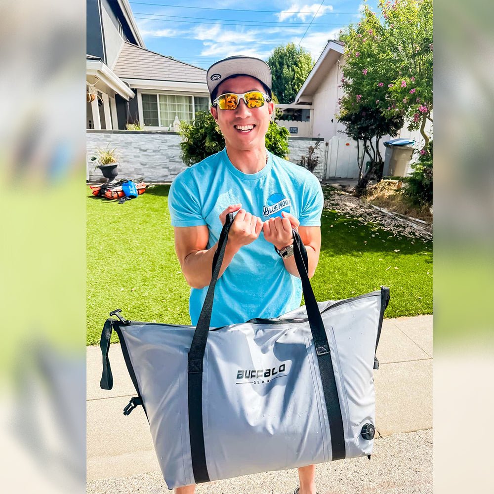 45QT Fish Cooler Bag With Flat Bottom - Get Tight Gear