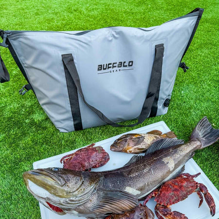 45QT Fish Cooler Bag With Flat Bottom - Get Tight Gear