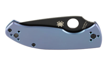 SPYDERCO TENACIOUS TI 3.35 BLUE/BLK