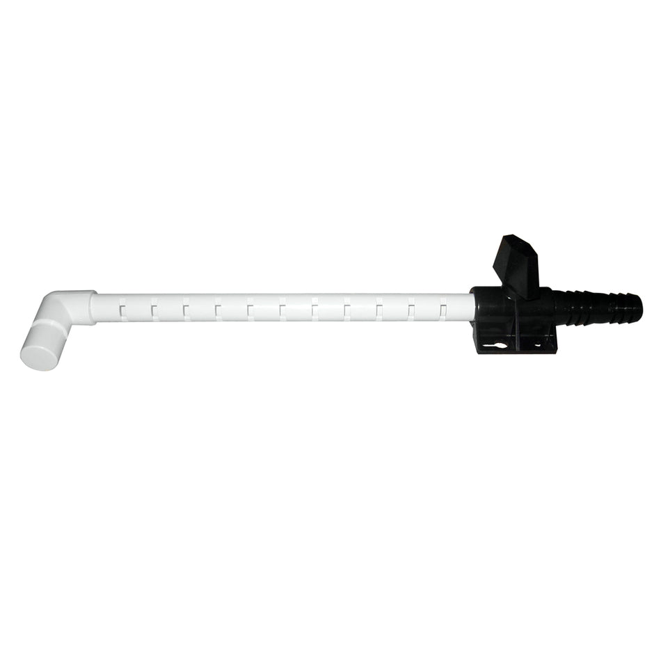 Johnson Pump Aerator Head - 13-" w/One Shut-Off Valve