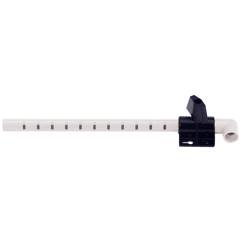 Johnson Pump Aerator Head - 10-" Spray Bar w/Shut Off Valve & Bracket