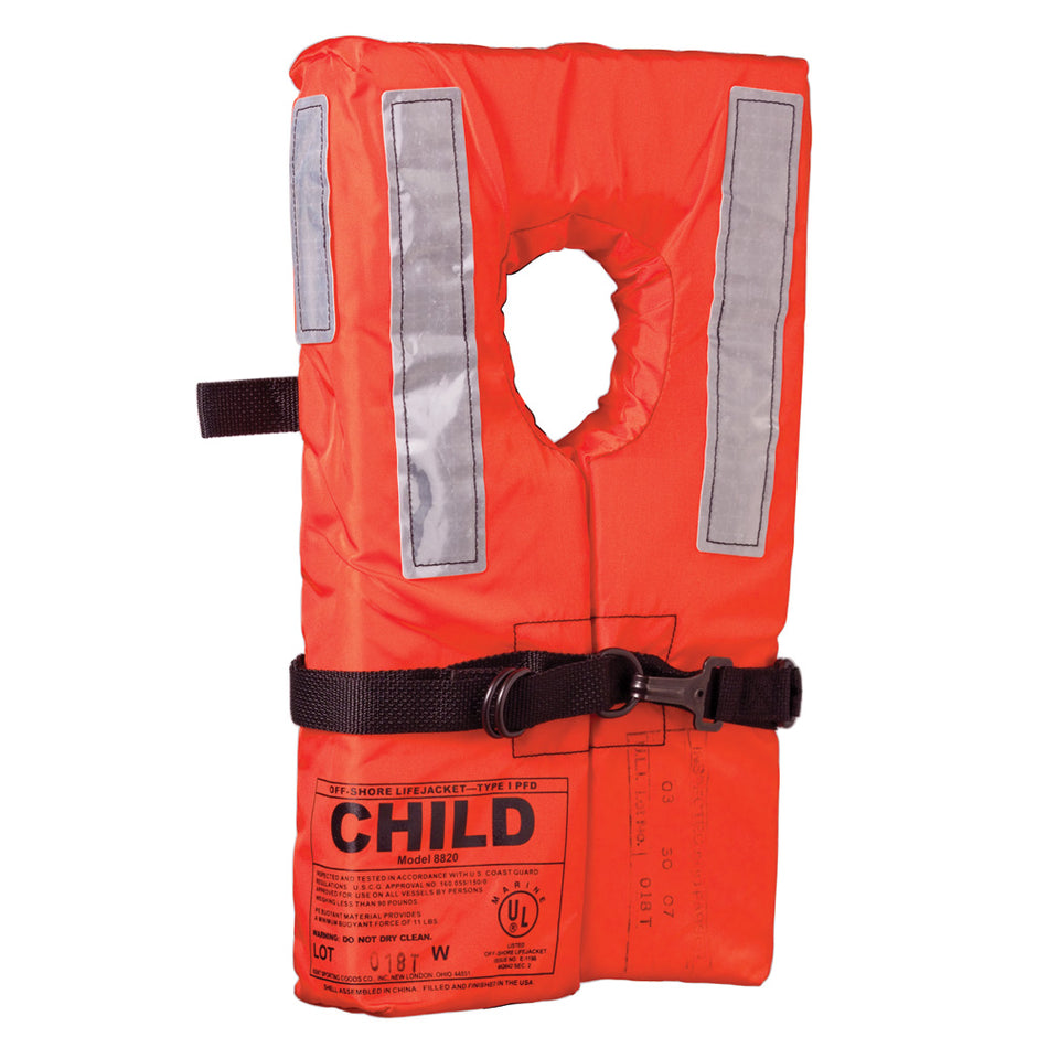 Chaleco salvavidas Kent tipo 1 con cuello - Niño [100100-200-002-12]