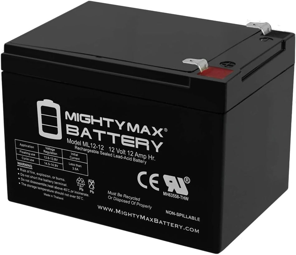 Mighty Max 12V 12Ah Battery: The Superhero of Power, Saving Your Devices from the Dark Side of Deadness!